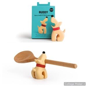 Ototo Buddy Spoon Holder & Steam Releaser Beige